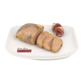 Foie gras de canard  Sud Ouest mi-cuit poché 400g (France)